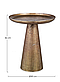Журнальний столик  Kulvir Brass D39, фото 3