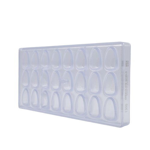 1300 CW Форма для шоколаду "Крапля" 33x22x18 мм, 24 шт. x 11 г, фото 1