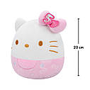 М'яка іграшка Squishmallows – Хелоу Кітті у рожевому (20 cm) SQSN00497, фото 2