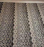 Вінілові шпалери 10.05 × 1.06 м Marburg 58904, чорні, сірі, сріблясті для спальні, вітальні, кабінету, передпокою, фото 8