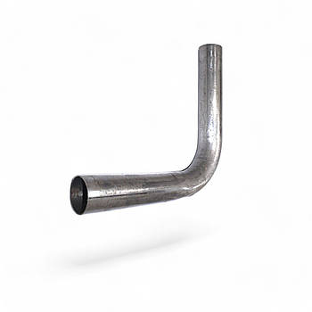 Труба глушника ремонтна коліно діаметр 57 х 1.5 х 600 Кут 90 градусів ТМК.