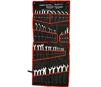 Набір комбінованих ключів mar-pol m58140 ріжково-накидних 47 шт 6-32 мм