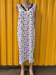 Нічна сорочка без рукава