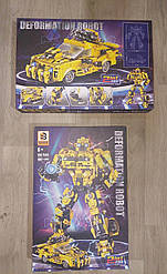 Конструктор робот трансформер Бамблбі vs Машина, набір 2в1, 602 деталі