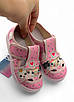 Дитячі текстильні капці для дівчинки Waldi, фото 7