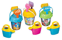 Пляжний набір відерець з малюнком (280Ø*150 мм) "dede"