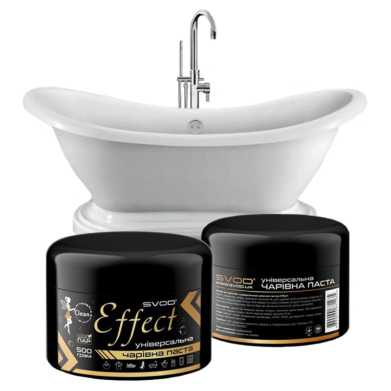 Універсальна паста для чищення ванних кімнат з бактерицидним ефектом SVOD Effect 500 гр, фото 1
