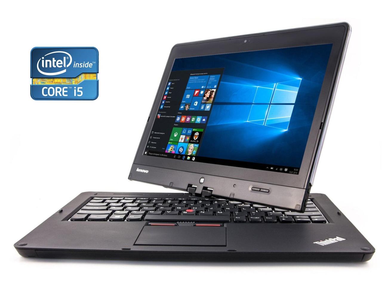 Нетбук Lenovo ThinkPad Twist S230u/ 12.5" 1366x768 Touch/ i5-3317U/ 4GB RAM/ 24GB SSD+500GB HDD/ HD 4000