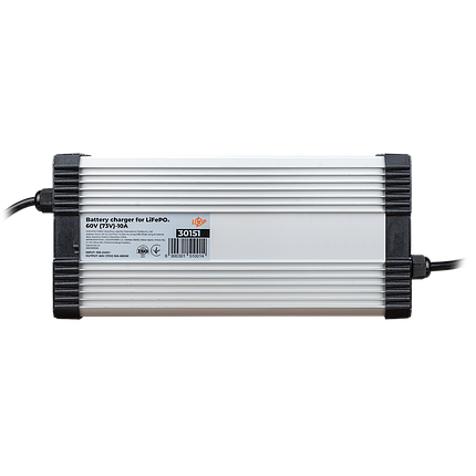 Зарядний пристрій для акумуляторів LiFePO4 60V (73V)-10A-600W, фото 1