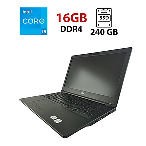 Ноутбук Fujitsu LifeBook E5510/ 15.6" (1920x1080)/ Core i5-10210U/ 16 GB RAM/ 240 GB SSD/ UHD, фото 1