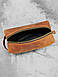 Несесер (косметичка) із натуральної шкіри crazy horse, Коричневий, S 8014, фото 2