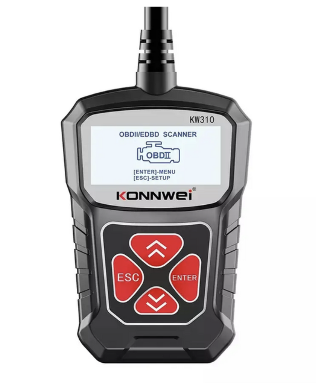 Діагностичний сканер KONNWEI KW310 та читання та видалення кодів помилок авто