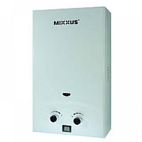 Газова колонка MIXXUS GWH-0110 BASIC WHITE 10 л/хв, димохідна