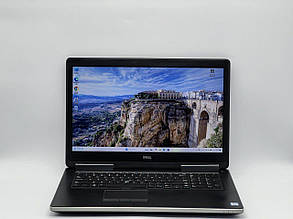 Б/в Ноутбук Dell Precision 7720 17.3" 1600x900| Core i7-7820HQ| 16 GB RAM| 480 GB SSD| Quadro M1200 4GB, фото 1