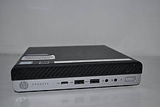 Б/в Неттоп HP ProDesk 600 G4 Desktop Mini USFF| Core i3-8100T| 16 GB RAM| 256 GB SSD| UHD 630, фото 4