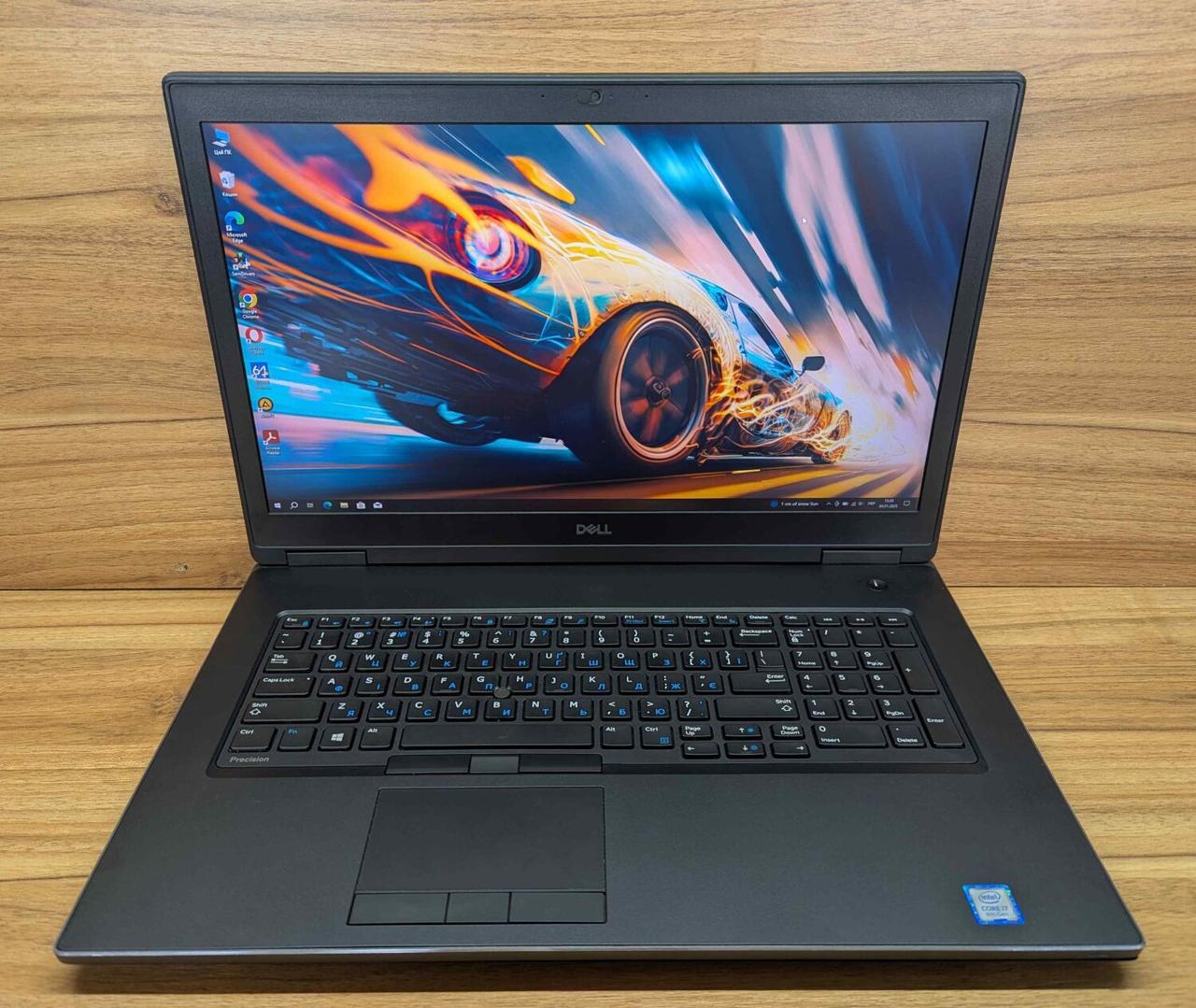 Б/в Ноутбук Dell Precision 7730 17.3" 1920x1080| Core i7-8850H| 64 GB RAM| 512 GB SSD| Quadro P5200 16GB