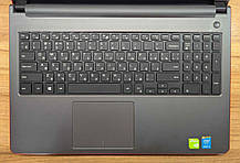 Б/в Ноутбук Б-клас Dell Inspiron 5558 15.6" 1366x768| Core i5-5200U| 8 GB RAM| 240 GB SSD| GeForce 920M 2GB, фото 6