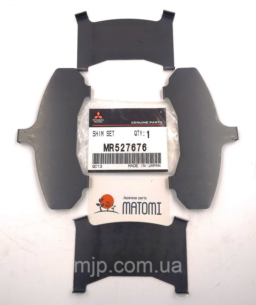 Протискрипні пластини, передні, оригінал MR527676, фото 1