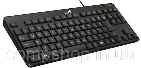 Клавіатура мембранна Genius LuxeMate 110 Black USB (31300012407) (код 135798)