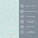 Самоклеючі шпалери 2800х500х2мм Блакитний меланж (D) SW-00001783, фото 5