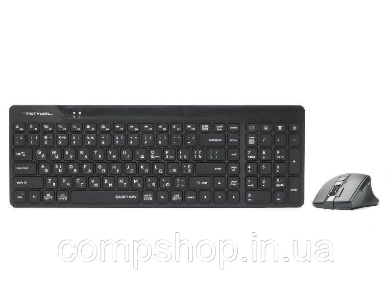 Клавіатура+миша A4Tech FG2400 Air Black Wireless (код 143571)
