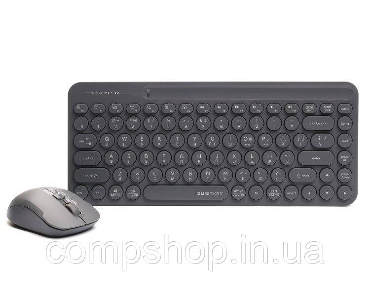 Клавіатура+миша A4Tech FG3200 Air2 (Grey) Wireless (код 147233)
