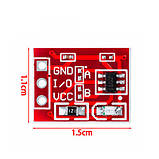 Датчик дотику, сенсорна кнопка TTP223, Arduino, фото 4