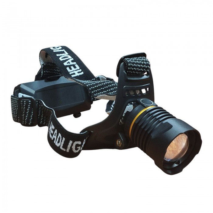 Потужний Налобний ліхтар Arexes AR-8059 P50 ліхтарик 1000 Lumen 2 акумулятори 18650