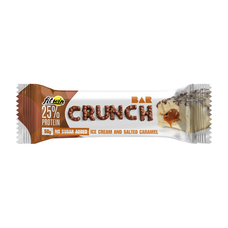 Crunch Bar No Sugar Added (50 g, ice cream and salted caramel)
