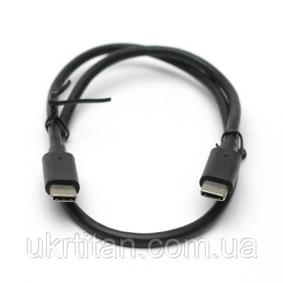 Оригінал! Дата кабель USB-C to USB-C 1.0m USB 3.0 PowerPlant (KD00AS1255) - Вища Якість!, фото 1