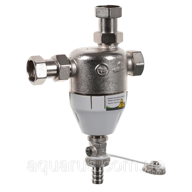 Сепаратор шламу з магнітом для котла Roho R680-075N - 3/4" (нікель) (RO0157)