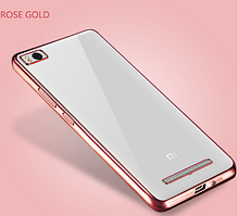Чехол TPU для Xiaomi Mi 4i Rose Gold