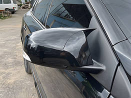 Накладки на дзеркала BMW-Style DPT для Renault Laguna 2007-2015 рр. ABS-пластик (2 шт)