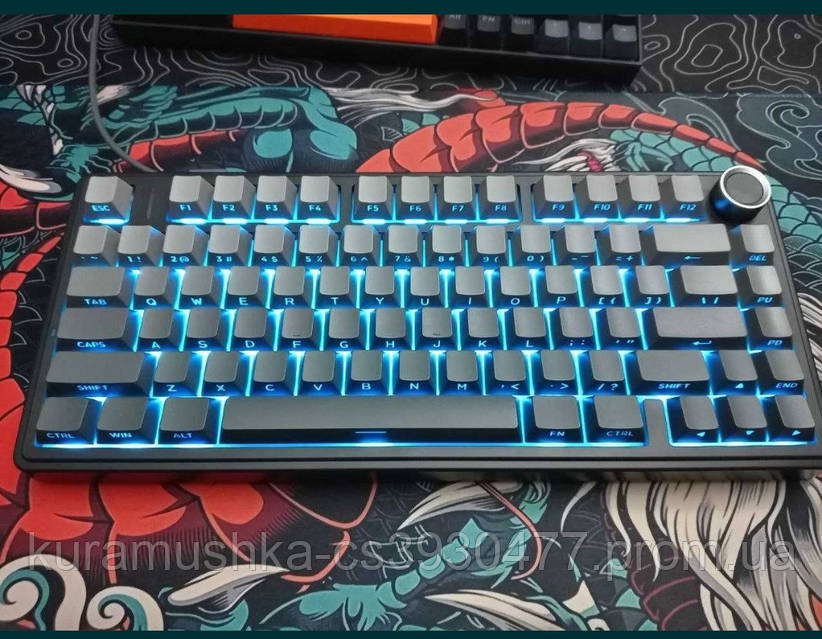 Aula F75 Reef Black Leobog Reaper ігрова механічна клавіатура