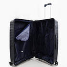 Валіза дорожня 3 в 1 трійка на колесах поліпропілен 75*47 см у різних кольорах Cans Рожевий, фото 7