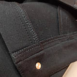 Штани Жіночі скіні на флісі S чорні, фото 3