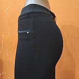 Штани Жіночі скіні на флісі S чорні, фото 5