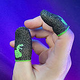 Ігрові напальчники DINO (1 пара 2 шт) для ігор на телефоні смартфоні планшеті pubg пабг пубг standoff 2, фото 2