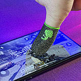 Ігрові напальчники DINO (1 пара 2 шт) для ігор на телефоні смартфоні планшеті pubg пабг пубг standoff 2, фото 4