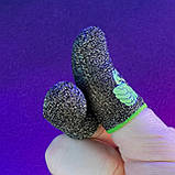 Ігрові напальчники DINO (1 пара 2 шт) для ігор на телефоні смартфоні планшеті pubg пабг пубг standoff 2, фото 3