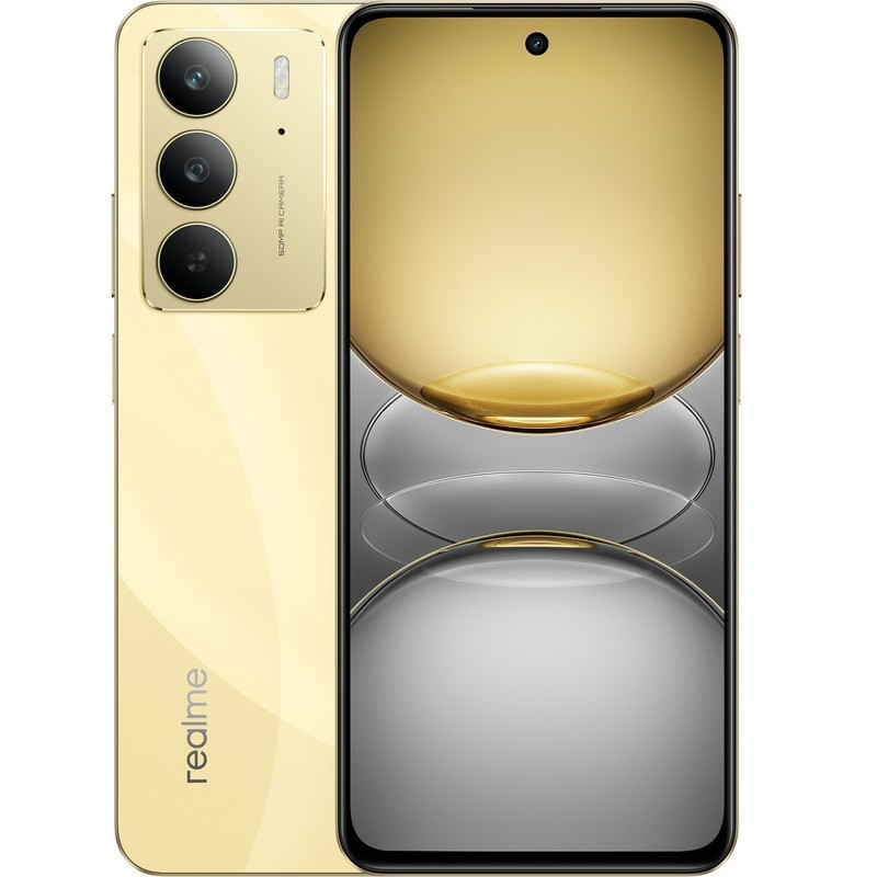 Смартфон Realme C75 8/256GB (RMX3941) Lightning Gold, фото 1