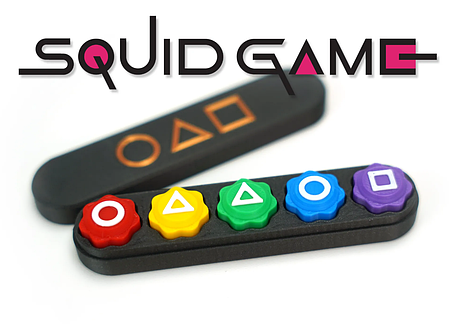 Настільна гра Gonggi Гонгі гра з серіалу "Гра в кальмара" Squid Game, фото 1