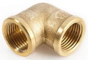 Коліно General Fittings нікель 1 1/2"ВВ