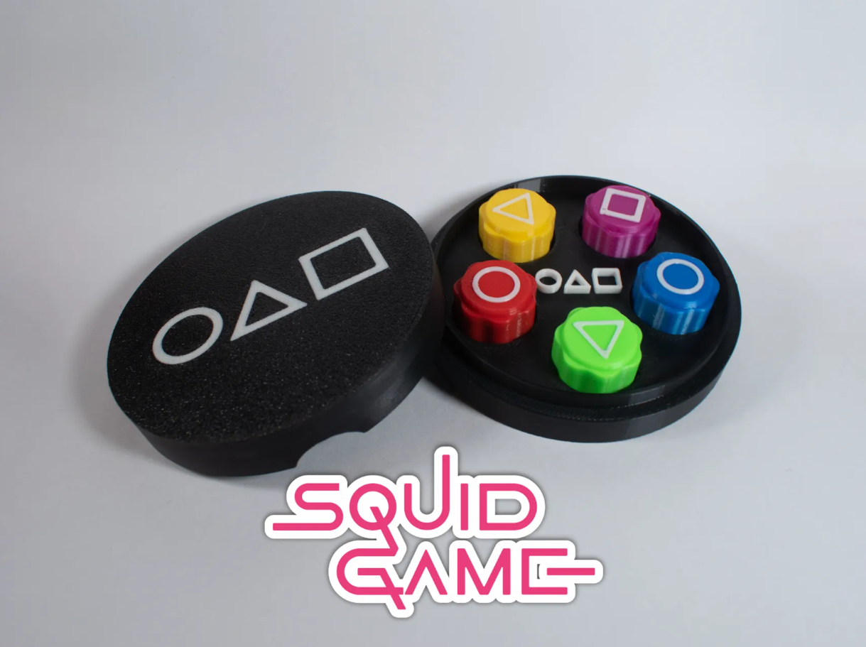 Настільна гра Gonggi Гонгі гра з серіалу "Гра в кальмара" Squid Game