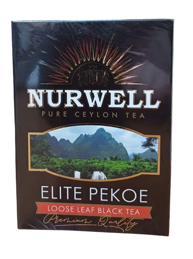Чорний крупнолистовий  цейлонський чай  NURWELL ELITE PEKOE 100 г