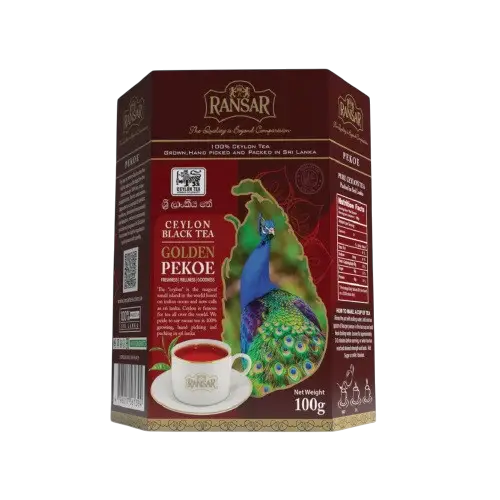 Чай чорний Ransar Golden Pekoe Ceylon Black Tea 100 г