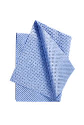 Cерветка синя перфорована зі штучної замши Vileda 40х50 см