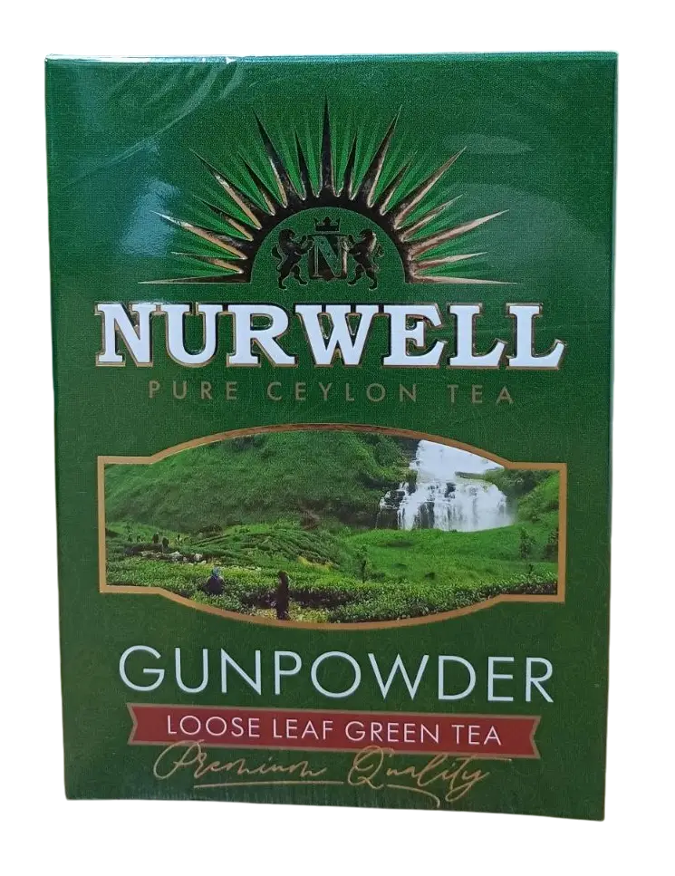 Зелений чай NURWELL GREEN GUNPOWDER 100 г