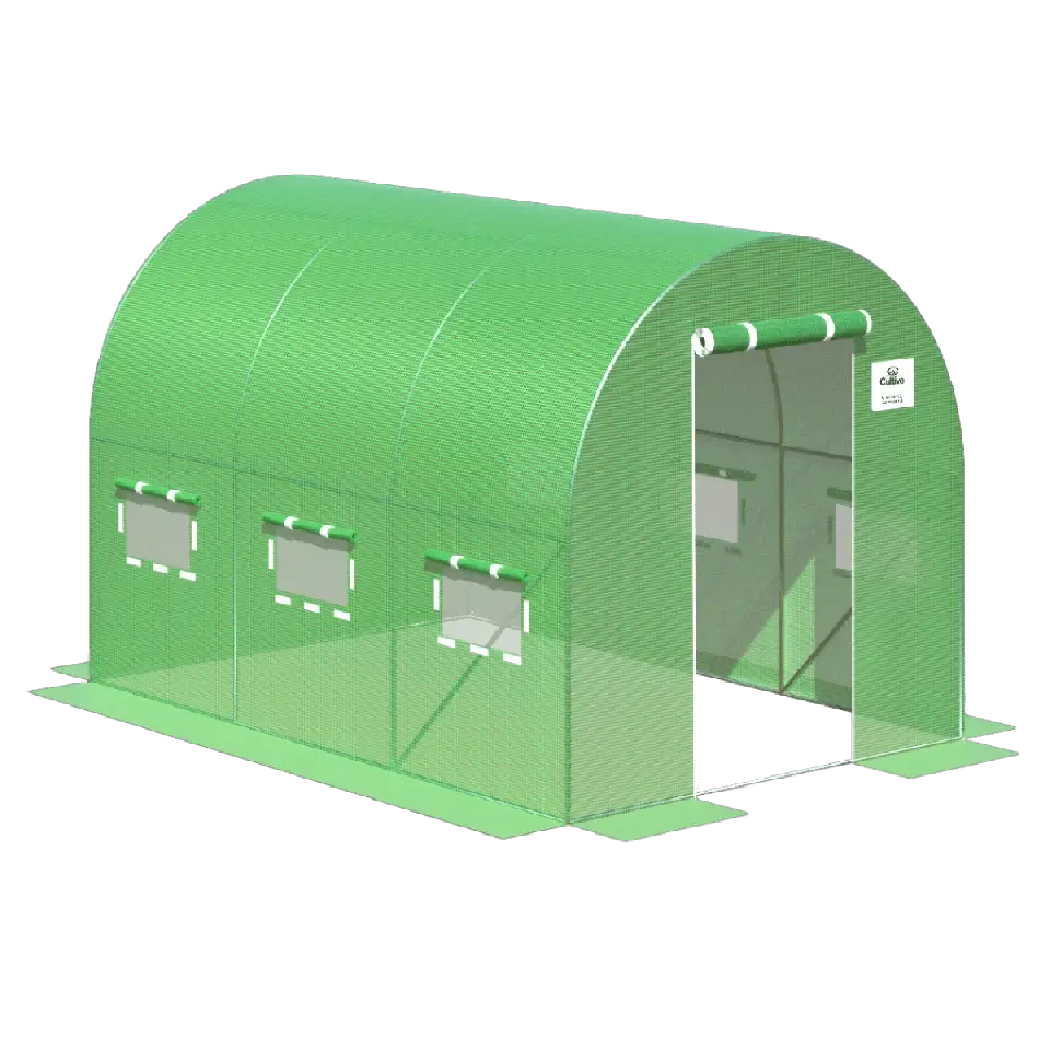 Теплиця садова 2x3x2 м зелена Focus Garden