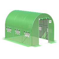 Теплиця садова 2x3x2 м зелена Focus Garden